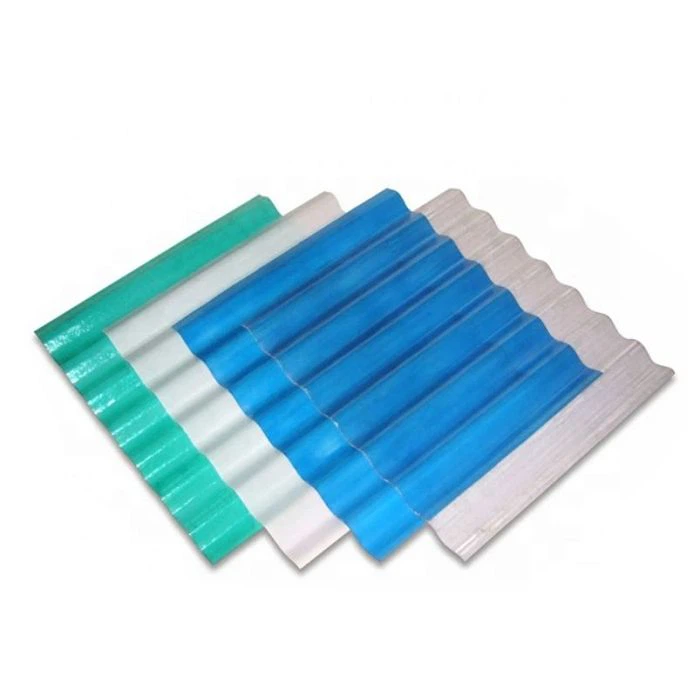 Anti UV FRP Transparent Roof Tile Superior Fiberglass Material Roofing