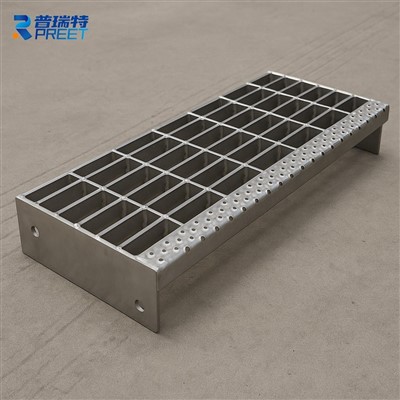 Steel Stair Tread Grating – Anti-Slip Steps For Industrial Stairs And Catwalks